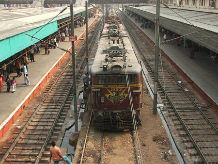 Train at Delhi