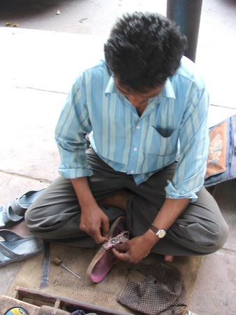 Shoe repair - I love that they repair not replace!