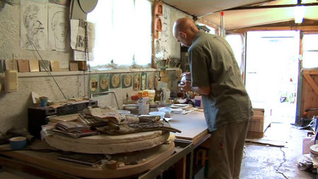 Steve in his workshop