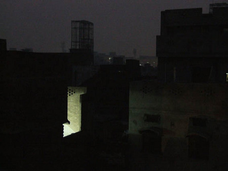 Dark rooftop