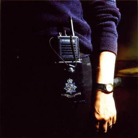 Policewoman with Radio