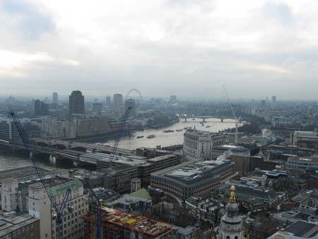 london from st. pauls cathedral