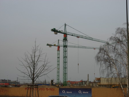 cranes in berlin