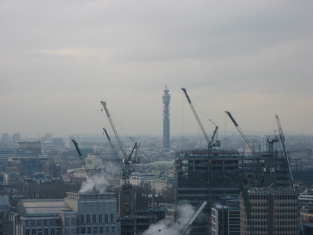 cranes in london