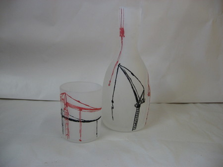crane cup and bottle