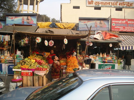 fruit stall